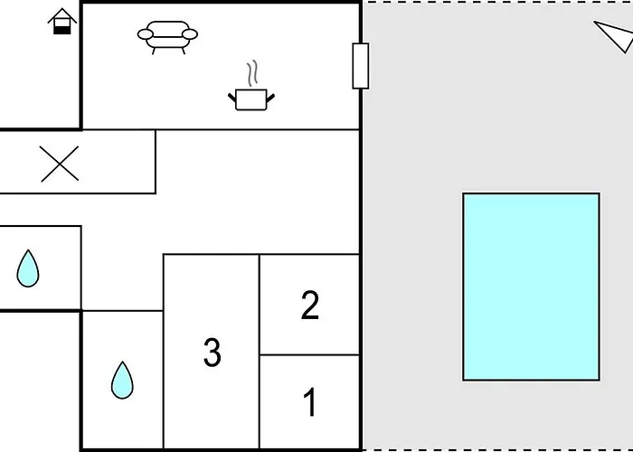 3 Bedroom Lovely In Daire *